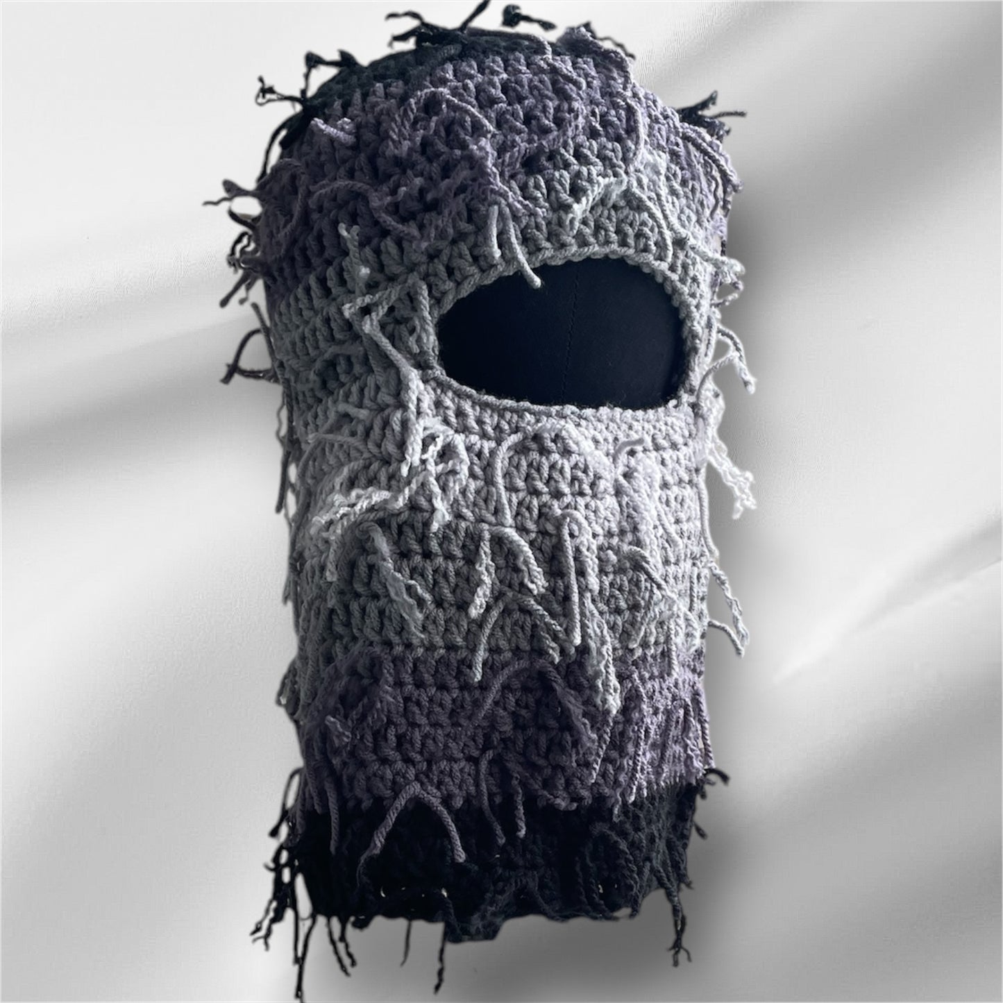 Grey Scale Ski Mask